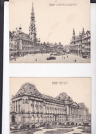 BRUXELLES / JOLI LOT DE 12 CARTES GEANTES 18 X 14 / - Lots, Séries, Collections