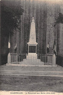 Thème: Monuments Aux Morts  Ou Lanterne Des Morts Ou Combattants 1870  :  Champmillon  16      (voir Scan) - Monumenten