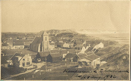 Nederland, ZOUTELANDE, Panorama Met Kerk (1932) Fotokaart - Zoutelande