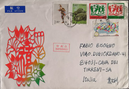 2006 China 100 + 540 - With Stamps - Air Mail Cover To Italy - Covers