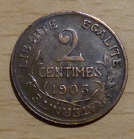 France 2 Centimes Dupuis 1903 - G. 50 Centesimi
