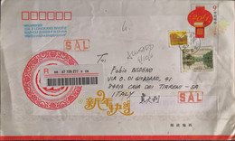 2012 China 9 - With Stamps - SAL Registered Cover To Italy - Covers