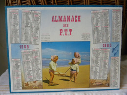 Almanach Calendrier Des Postes Et Des Télégraphes 1965 - Grand Format : 1961-70