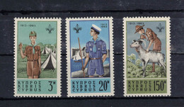 CHYPRE   Timbres Neufs ** De 1963  ( Ref 1676)  Scoutisme - Altri & Non Classificati