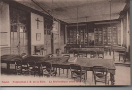 ROUEN : Pensionnat J.B : Bibliothèque Avant 1914 - Ecoles