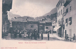 Salvan VS, La Place Animée, Route De Vernayaz à Chamonix (810) - Vernayaz