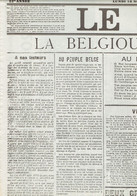 La Belgique Reconquise Fac-similé De La Une Du Journal Le Soir (Belgique) Du 18 Novembre 1918 - Documents Historiques