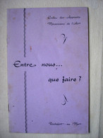 Fascicule De Bonne Conduite Des Apprentis Mécanicien De ROCHEFORT SUR MER  (17) En 1958 - Aviazione