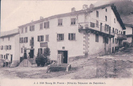 Bourg St Pierre VS, Bureau De Poste Et Hôtel Du Déjeuner De Napoléon (JJ 2526) - Bourg-Saint-Pierre 