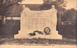 Thème: Monuments Aux Morts  Ou Lanterne Des Morts Ou Combattants 1870  :   Saint Martin De Ré  17      (voir Scan) - Monumenti