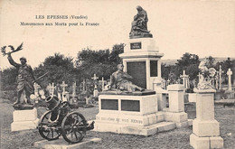 Thème: Monuments Aux Morts  Ou Lanterne Des Morts Ou Combattants 1870  :    Les Epesses   85          (voir Scan) - Monumenten