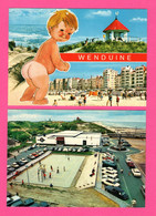 10 Cp De WENDUINE - DS Vieilles Voitures VW - Vue Aérienne Plage Digue Piscine Moulin - Multivues Bonjour - VAN MIEGHEM - 5 - 99 Cartes