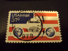 USA -1976- AIR MAIL - Oblitéré  -MI 1201-  " 31 C"   Net 0.50  Euro-    Photo    3 - Otros & Sin Clasificación