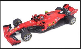 Ferrari SF90 - Charles Leclerc - 1st FI Italy 2019 #16 - Burago (1:18) - Burago