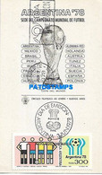 145468 ARGENTINA BUENOS AIRES SPORTS SOCCER FUTBOL SEDE CAMPEONATO MUNDIAL YEAR 1978 NO POSTAL POSTCARD - Altri & Non Classificati