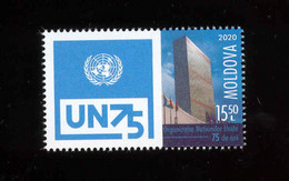 Moldova 2020 United Nations Organization – 75 Years  UNO 1v** MNH - Moldavië