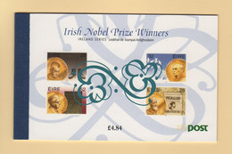 Irlande - Carnet - C-877 - Prix Nobel - Cote 20€ - Neufs