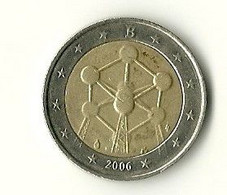 2 EURO BEGIQUE 2006 - ATOMIUM - Belgique