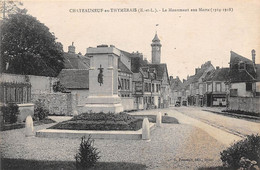 Thème: Monuments Aux Morts  Ou Lanterne Des Morts Ou Combattants 1870  :  Chateauneuf En Thymerais    28     (voir Scan) - Monumenten