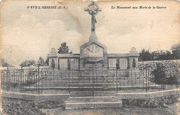 Thème: Monuments Aux Morts  Ou Lanterne Des Morts Ou Combattants 1870  :  Faye L'Abbesse  79     (voir Scan) - Monumentos