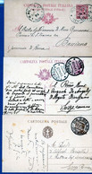 °°° Francobolli N. 4291 - N. 3 Cartoline Postali Con Interessani Argomenti Viaggiate °°° - Stamped Stationery