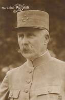 Real Photo Marechal Pétain. Guerre 1914 . - Hommes Politiques & Militaires