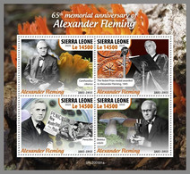 SIERRA LEONE 2020 MNH Alexander Fleming Mushrooms Pilze Champignons M/S - OFFICIAL ISSUE - DHQ2042 - Mushrooms
