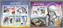 SIERRA LEONE 2020 MNH Mother Teresa Mutter Teresa Mere Teresa M/S+S/S - OFFICIAL ISSUE - DHQ2042 - Madre Teresa