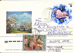 USSR Cover Sent To Germany 5-8-1985 - Otros & Sin Clasificación