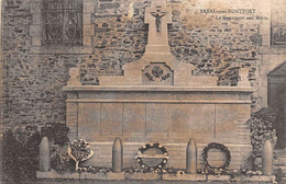 Thème: Monuments Aux Morts  Ou Lanterne Des Morts Ou Combattants 1870 :    Bréhal Sous Montfort  35      (voir Scan) - Monumentos