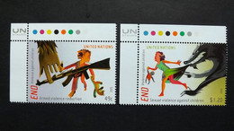 UNO-Wien 892/3 **/mnh, UNICEF-Kampagne Gegen Gewalt Gegen Kinder - Unused Stamps