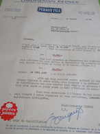 Lettre Commerciale/PERNOD FILS/ Service Comptabilité/ Paris / Leroy Rue Henri IV Ivry La Bataille/ /1955   FACT362 - Rechnungen