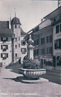 Wangen A. A. BE, Amthaus Mit Stadtbrunnen (3407) - Wangen An Der Aare