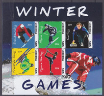 2014	Liberia	6385-6389KL	2014 Olympic Games In Sochi	13,00 € - Winter 2014: Sochi