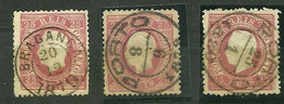 1870/76 Portugal D.Luis #40 Circular Cancels Porto, Bragança, Porto - P1580 - Sonstige & Ohne Zuordnung