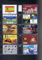 Télécartes Carte Telephonique Phonecard Espagne 39 Cartes Dont 1 Neuve - Other & Unclassified