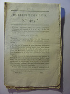BULLETIN DES LOIS De 1820 - C2REMONIES DU BAPTEME DU DUC DE BORDEAUX - ARDECHE - AMBERT - CANTAL - GERS - VION - LIMOUX - Decretos & Leyes