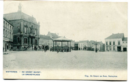 CPA -  Carte Postale - Belgique - Wetteren - La Grand Place - 1907 (BR14424) - Wetteren