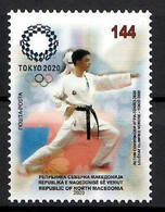 MACEDONIA  NORTH 2020,SPORT, SUMMER OLYIMPIC GAMES TOKYO 2020,MNH - Sommer 2020: Tokio