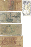 Egypte. Lot De Billets De Banque. Billet égyptien. - Egipto