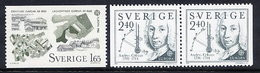 SWEDEN 1982 Europa: Historical Events MNH / **.  Michel 1187-88 - Neufs