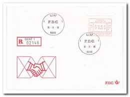België 1981, FDC Unused - 1981-1990
