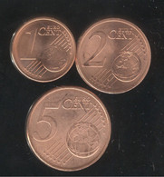 Lot 1 Et 2 Et 5 Centimes D'euro Lituanie 2015 - Lituanie