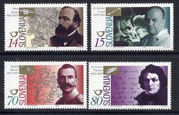 SLOVENIA 1999 Famous Slovenes MNH / **  Michel 247-50 - Slovénie