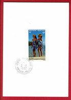 1992 - Polynésie Fse - Journée Mondiale Du Tourisme - Le Paréo - Tp N°367 Sur Feuillet Du Centre Phil. De Papeete - Cartas & Documentos