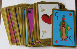 Beau Jeu De Tarot Oriental Jeu Divinatoire 55 Cartes Cartomancie Voyance - Tarot-Karten