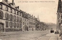 LES VOSGES SENONES Places De L'Hôtel De Ville Et Dom Calmet - Senones