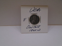 U.S.A., Coins, One Cent 1943, F, Circulate. How You Can See. Thank For You Visit. - Sonstige & Ohne Zuordnung