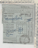 Biglietto Ticket Buillet Speciale  1942 Regno Roma Termini Campoleone - Europa