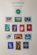 UNITED NATIONS,  Geneva, Cancelled Stamps, 1969/1970 - Used Stamps